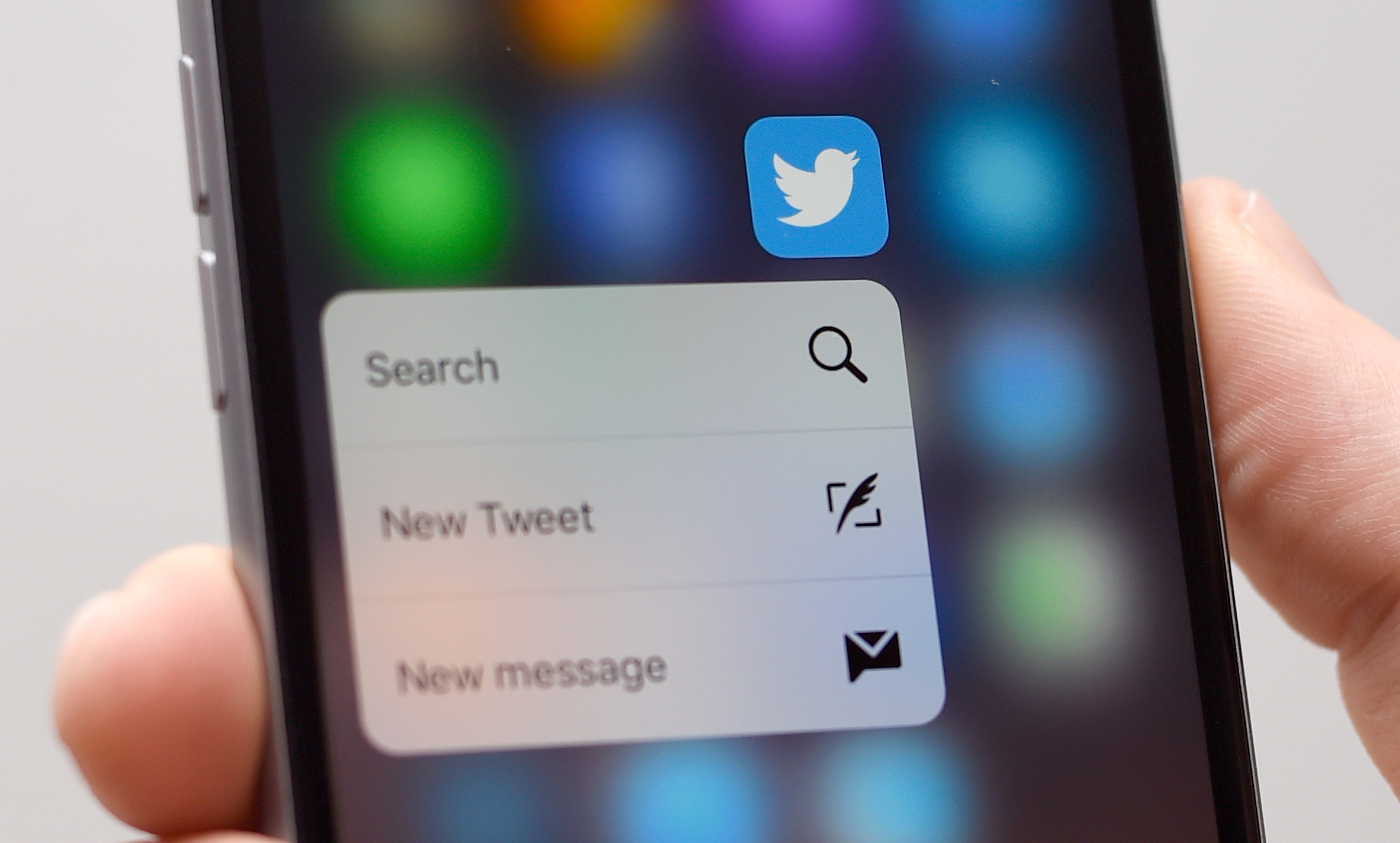 A generic stock photo of a Twitter app on an Apple iPhone 6s (Lauren Hurley/PA)
