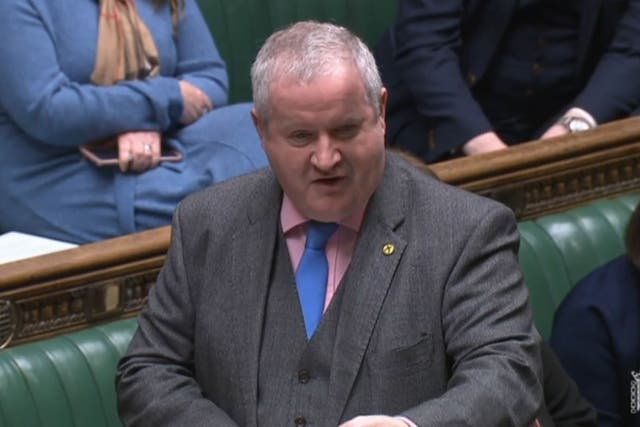 <p>SNP Westminster leader Ian Blackford has urged the prime minister to resign</p>