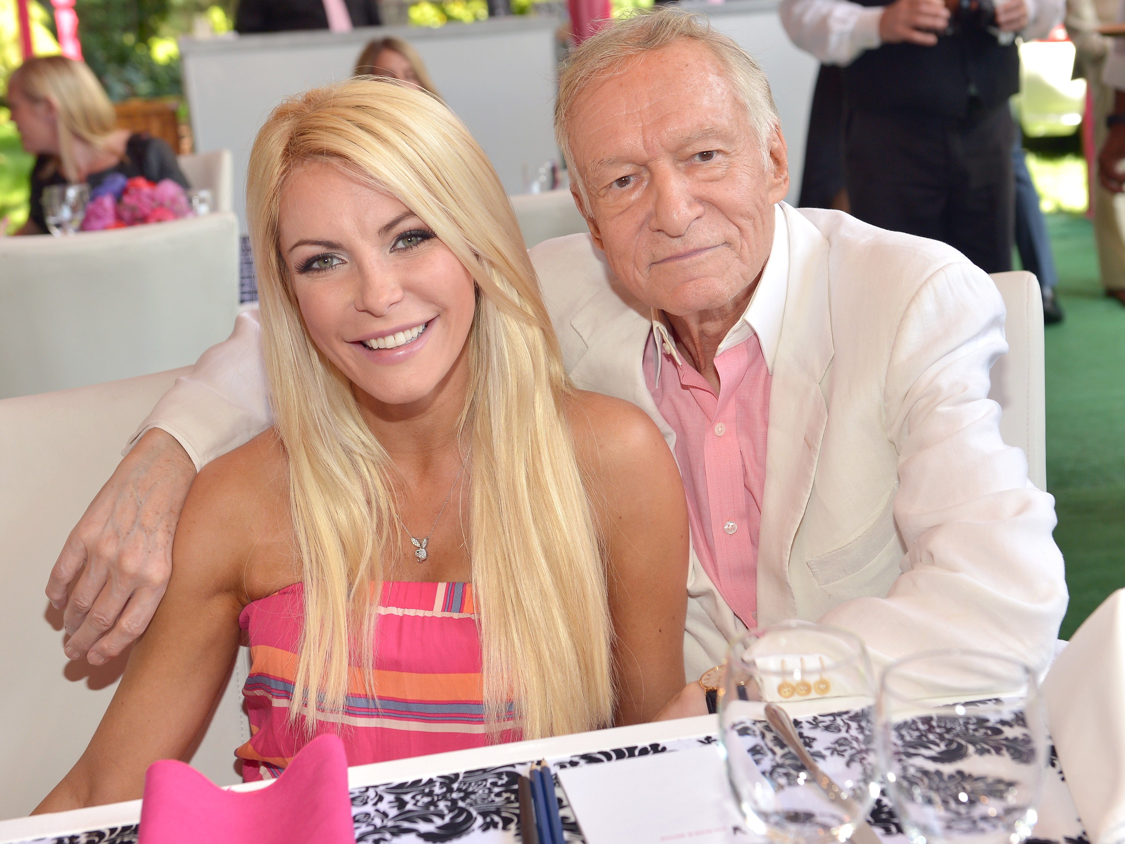 Crystal Hefner says she destroyed thousands of photos after Holly Madison reveals she feared Hugh Hefners mountain of revenge porn The Independent pic
