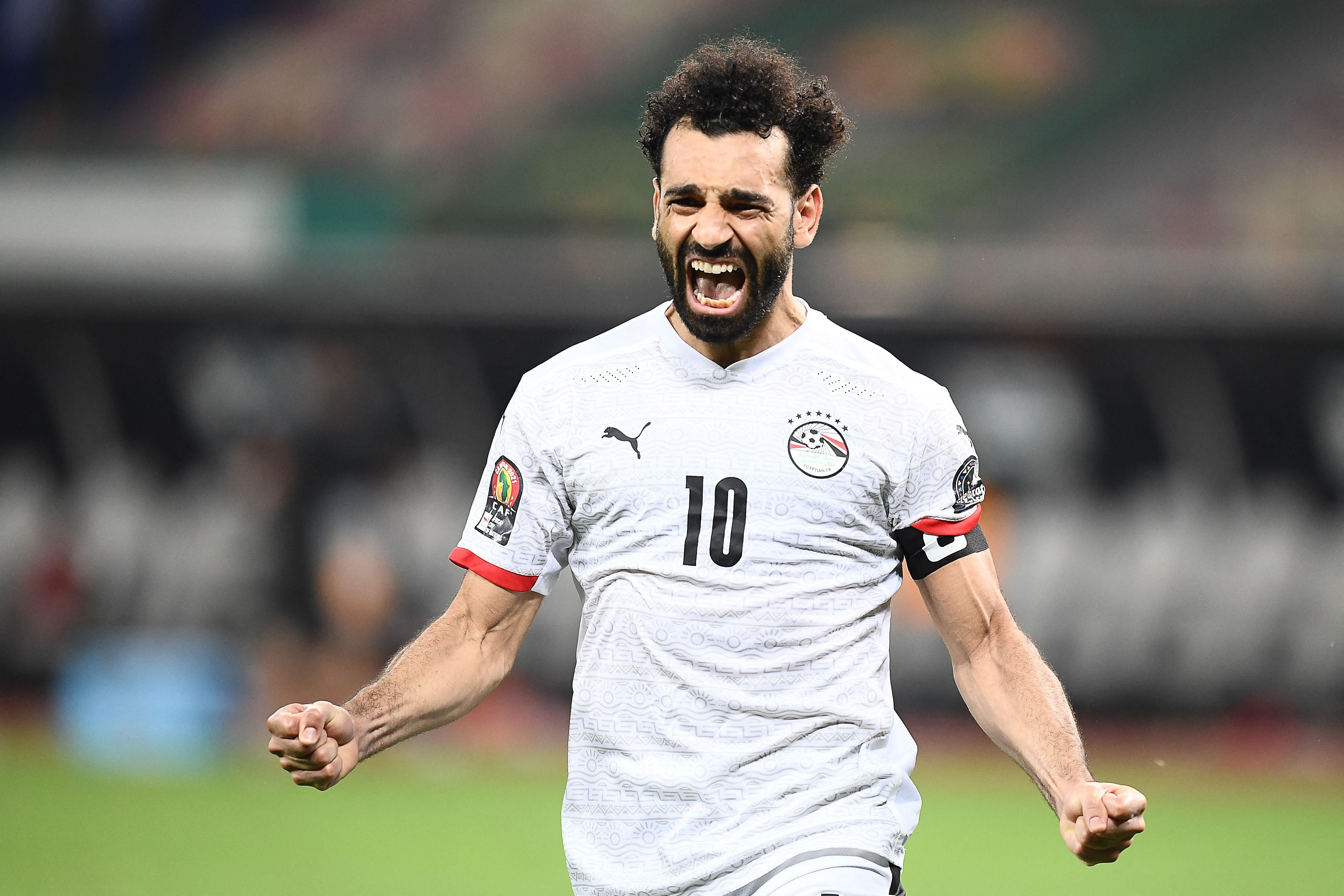 Mohamed Salah fired Egypt into the quarter-finals