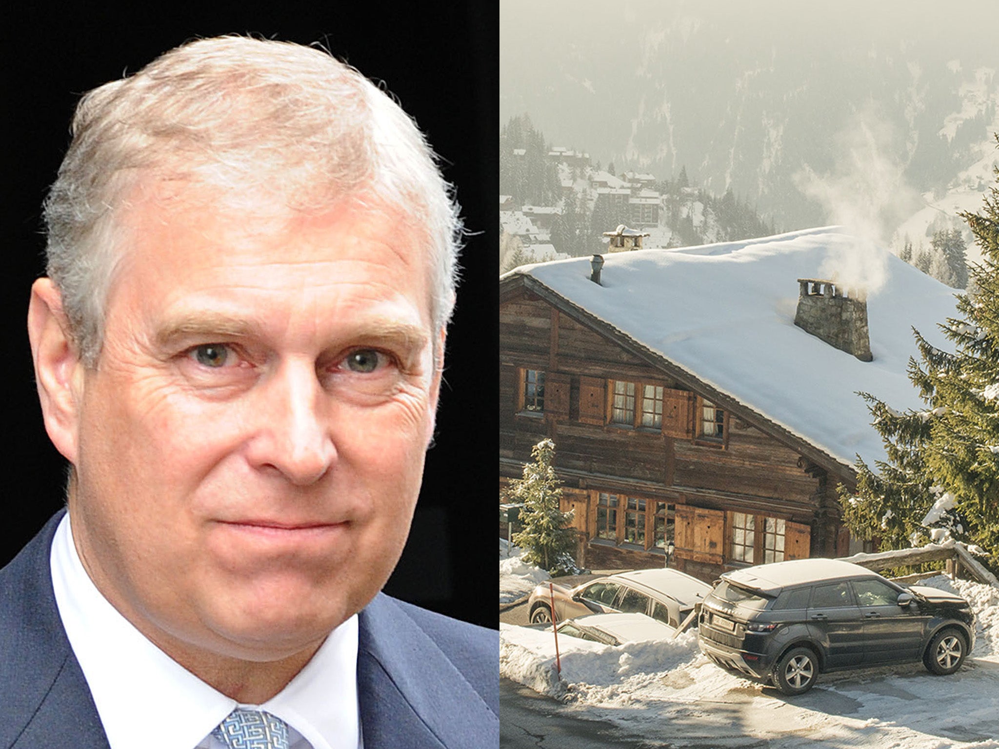 Andrew bought the alpine lodge in 2014