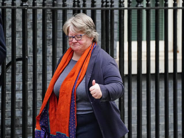 Work and Pensions Secretary Therese Coffey (Dominic Lipinski/PA)