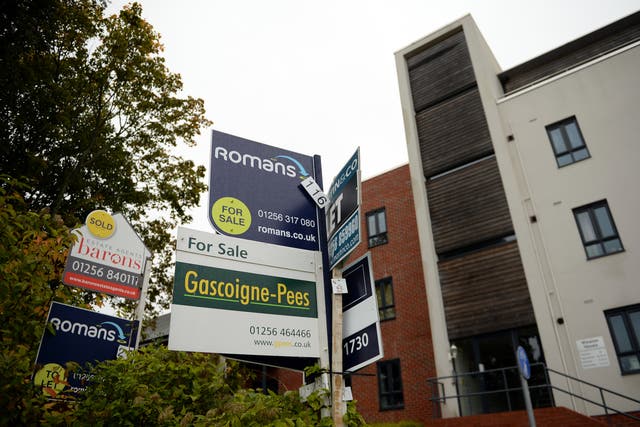 Demand for flats outside London is at its strongest level for five years, according to Zoopla (Andrew Matthews/PA)