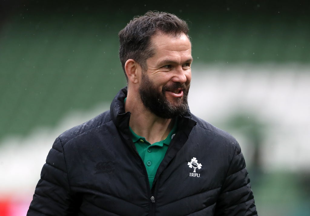 Andy Farrell urges Ireland to ‘push new boundaries’ in Six Nations