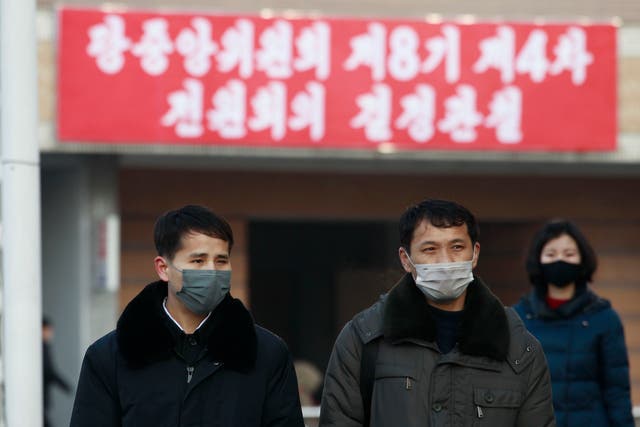 Virus Outbreak North Korea Daily Life