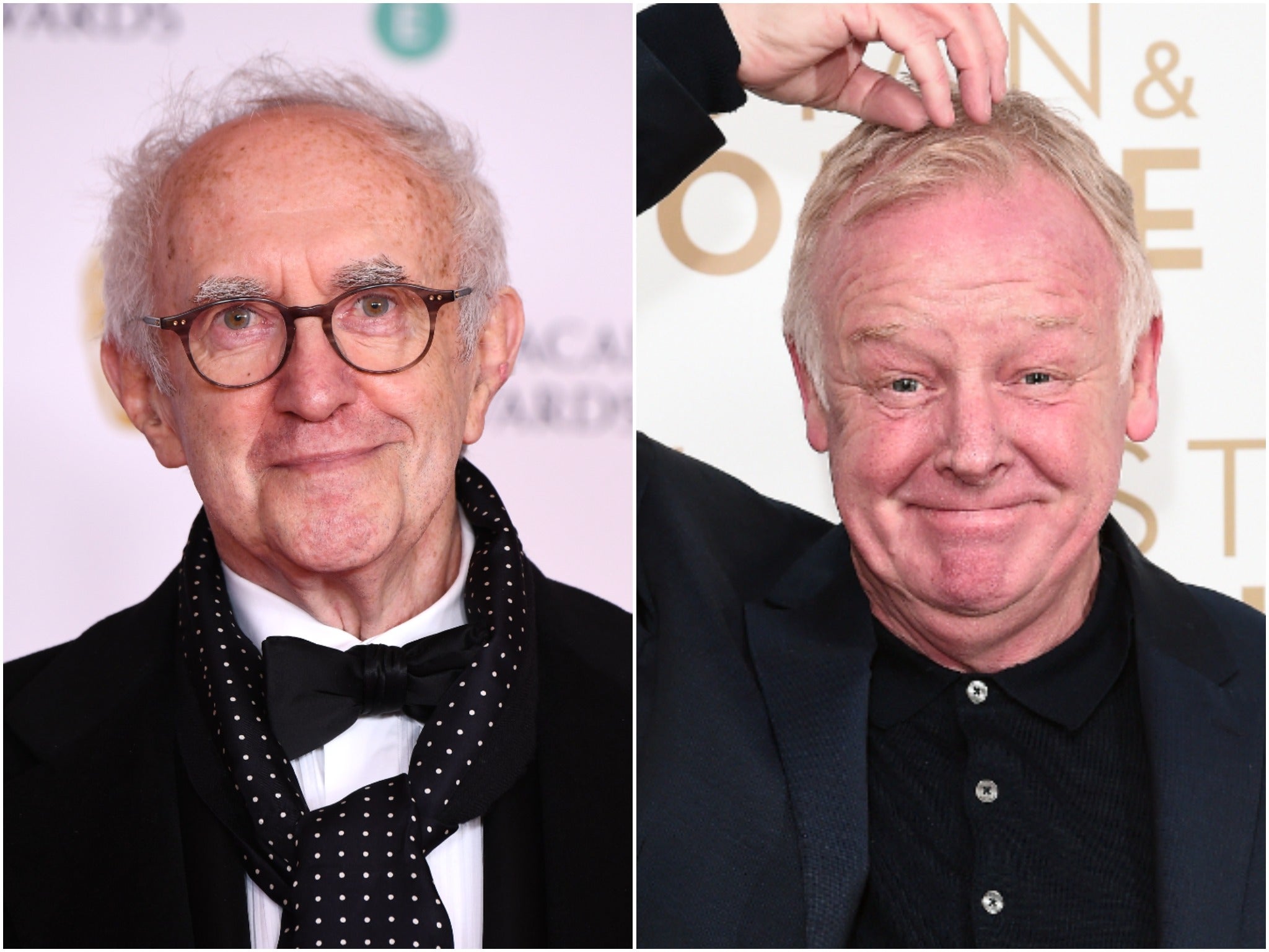 Jonathan Pryce (left) and Les Dennis will both appear in ‘Whodunnit (Unrehearsed)'