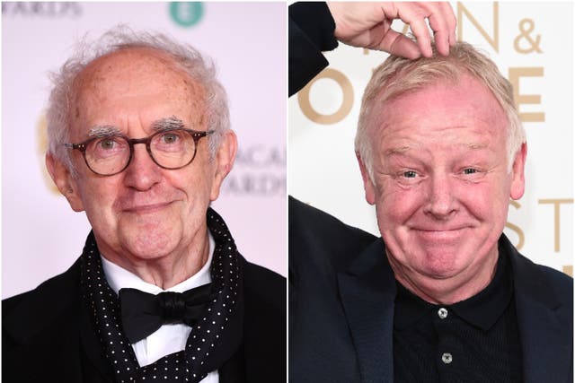 <p>Jonathan Pryce (left) and Les Dennis will both appear in ‘Whodunnit (Unrehearsed)'</p>