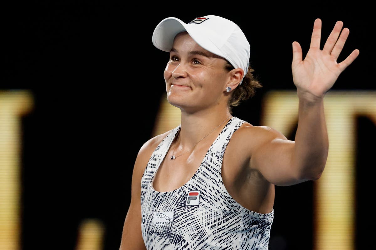 Home favourite Ashleigh Barty races into Australian Open final