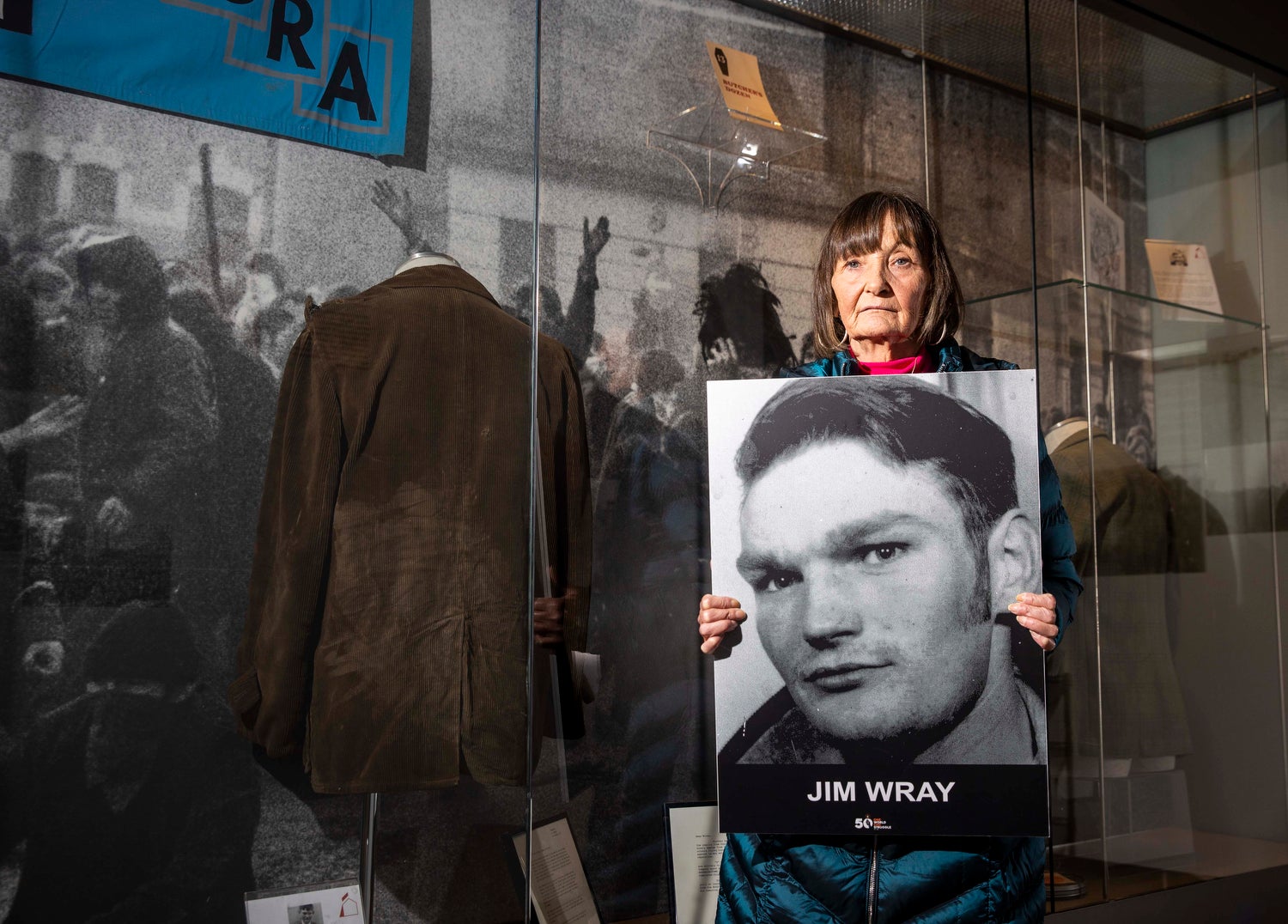 Margaret Wray, brother of Jim Wray (Liam McBurney/PA)