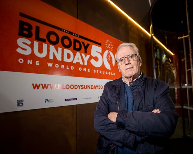 John Kelly, whose brother Michael was killed on Bloody Sunday in 1972 (Liam McBurney/PA)