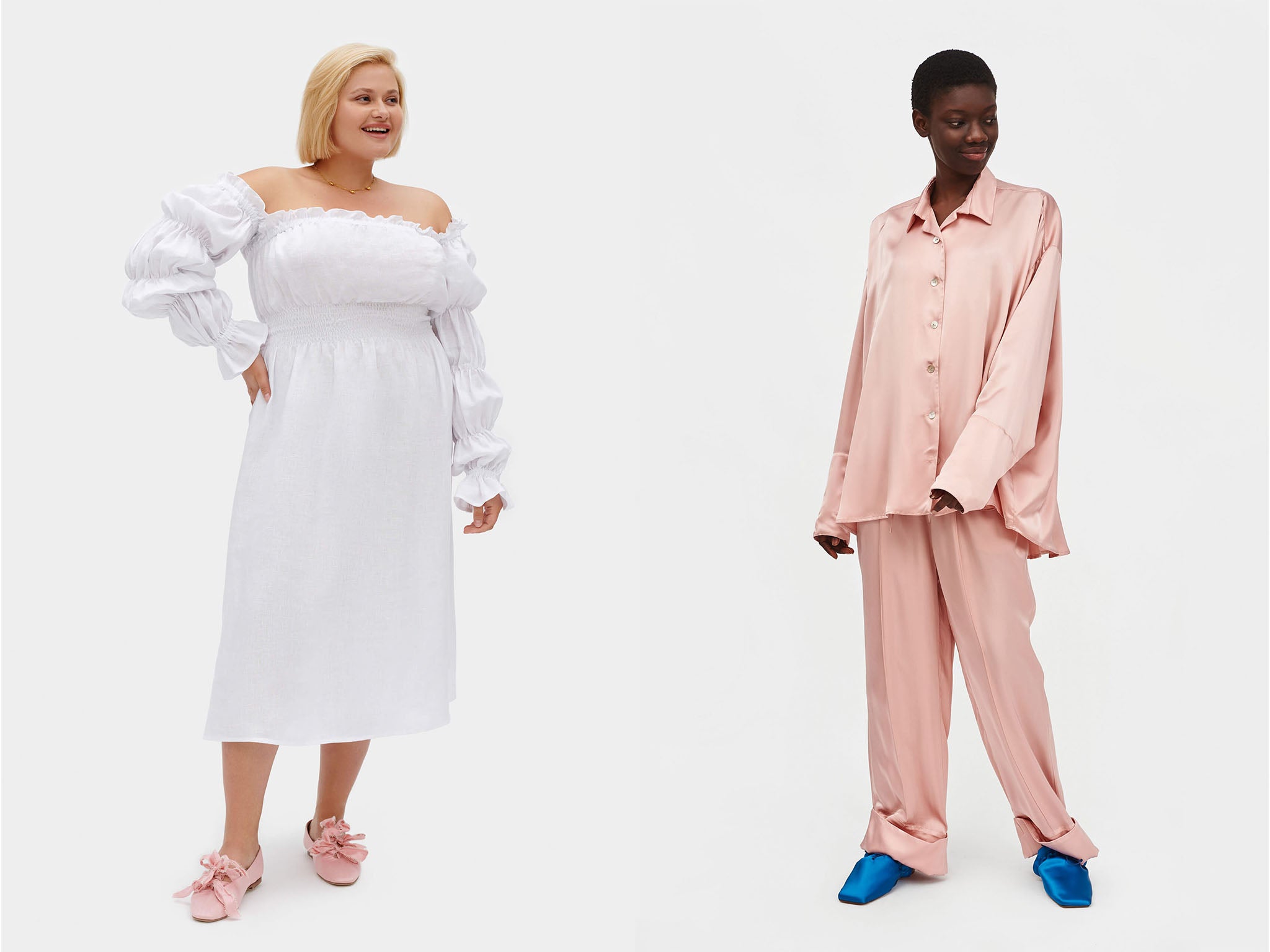 The cult brand is best-known for its range of feather-trimmed pyjamas