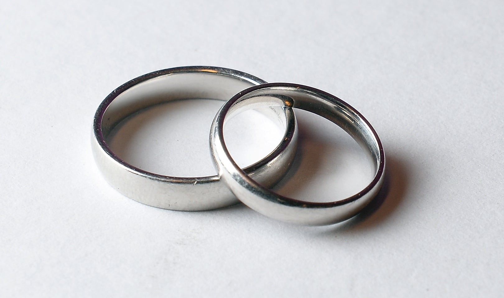 <p>A pair of wedding rings (Anthony Devlin/PA)</p>