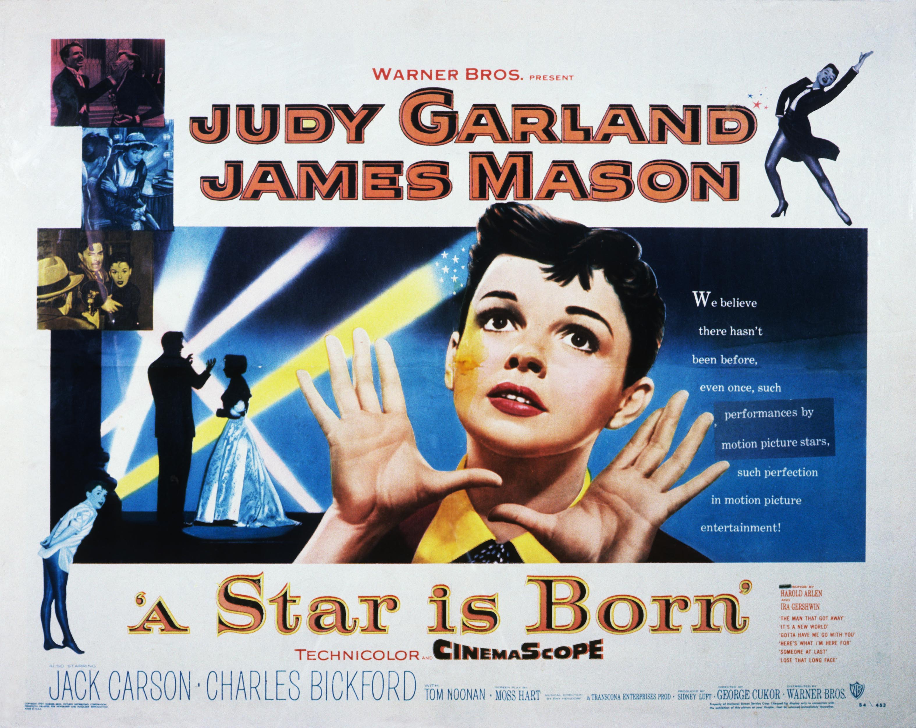 A poster for Garland’s supposed comeback movie ‘A Star is Born’