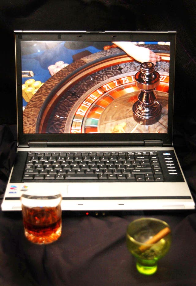 An online internet gambling site.