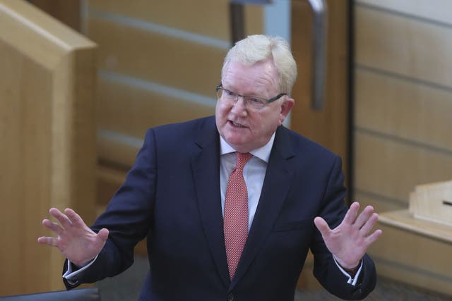 Jackson Carlaw led a debate on Holocaust Memorial Day (Fraser Bremner/Scottish Daily Mail/PA)
