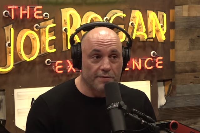 <p>Joe Rogan’s podcast has returned to Spotify after a week’s silence </p>