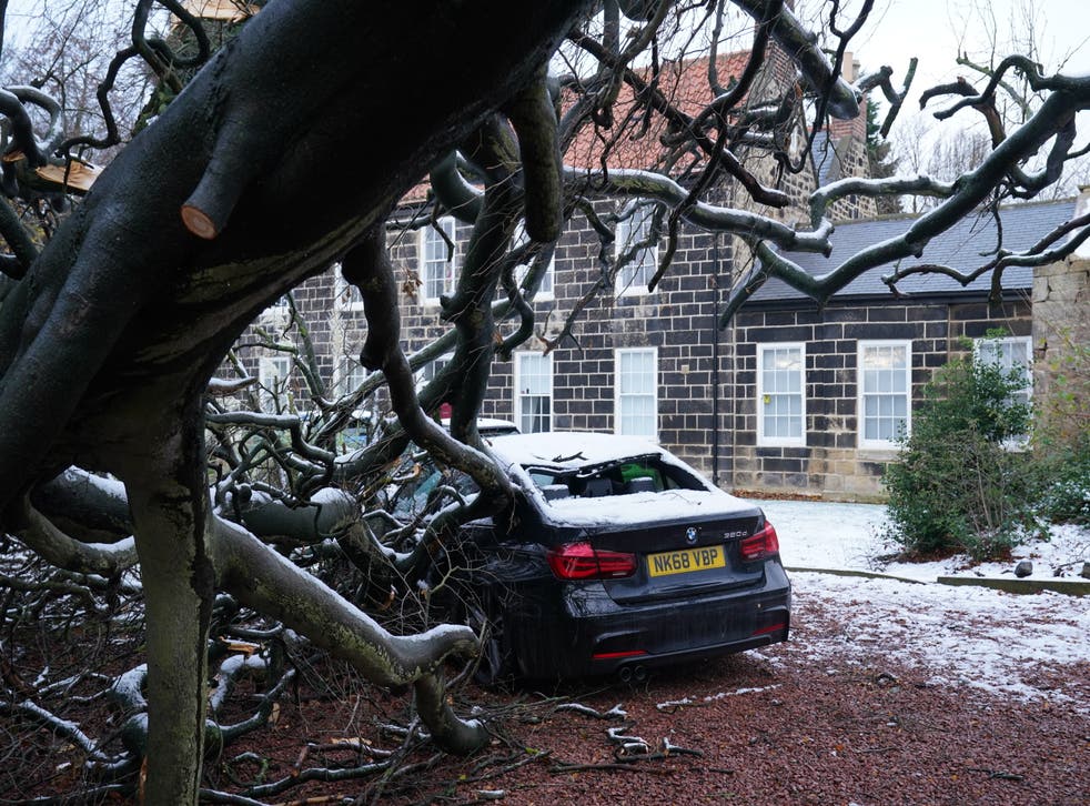 Storm Arwen caused chaos and destruction across Scotland (Owen Humphreys/PA)