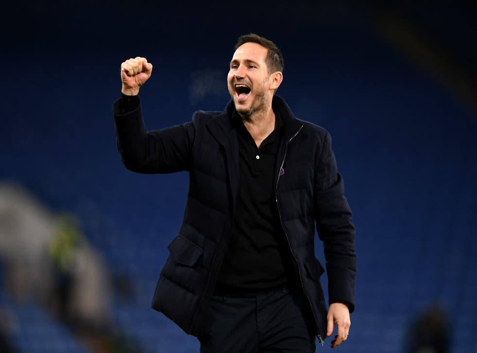 <p>Former Chelsea manager Frank Lampard has now emerged as the frontrunner for the vacant Everton job</p>