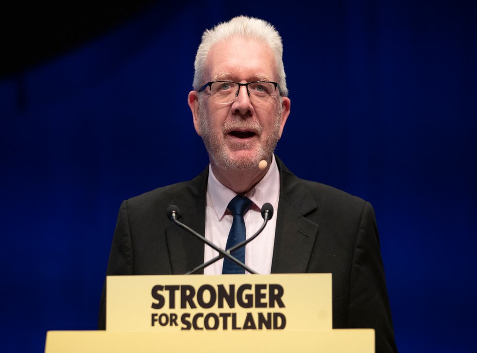 Mike Russell has welcomed the news that a team of civil servants is working on an independence ‘blueprint’ (Jane Barlow/PA)