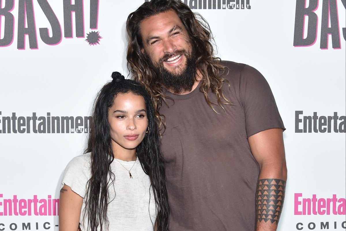 Jason Momoa says he's 'so proud' of Zoë Kravitz following split from Lisa  Bonet | The Independent