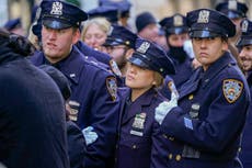 NYC gives final salute to slain NYPD officer