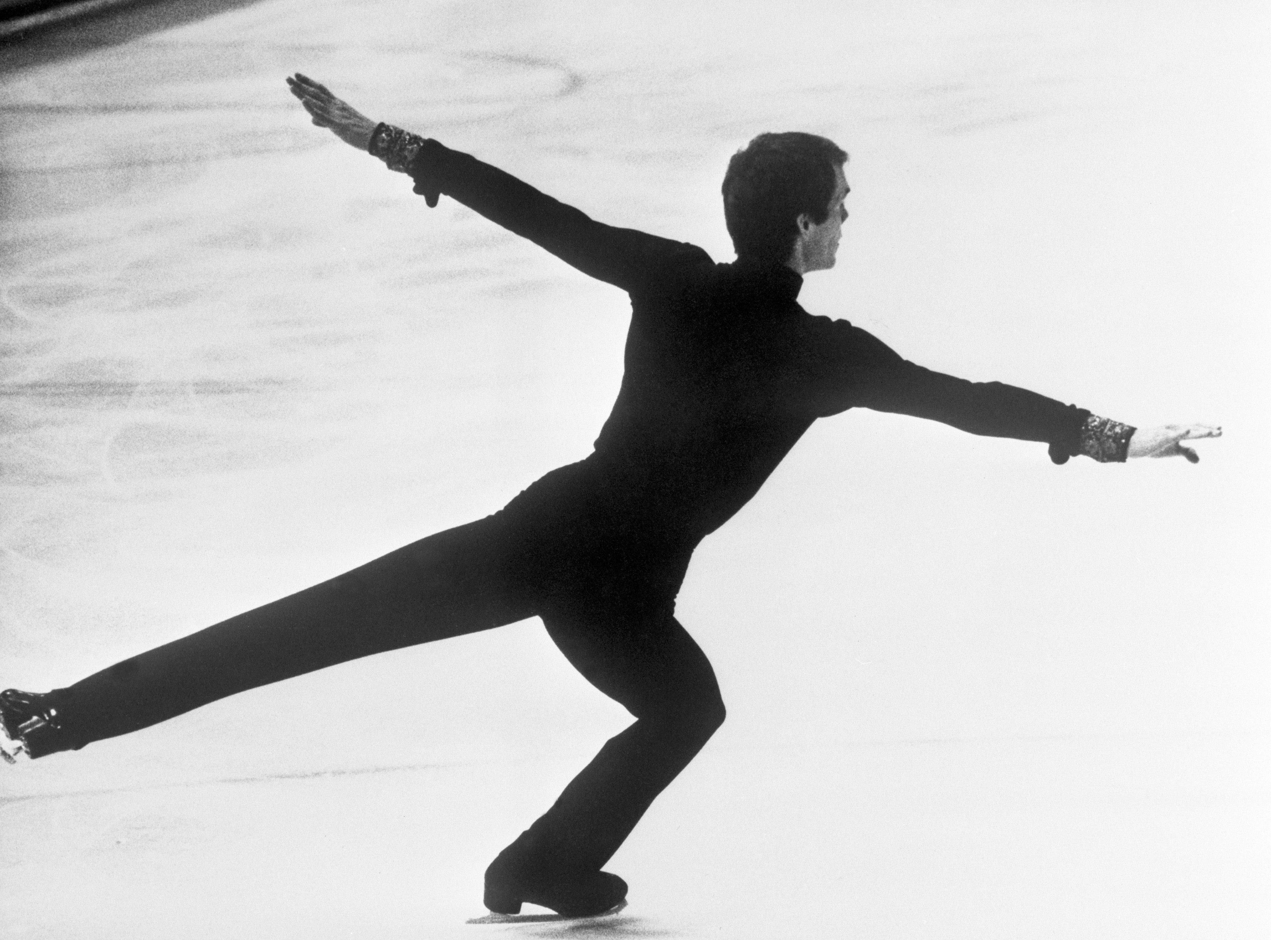 The brilliant John Curry won Olympic gold in 1976 (Polfoto Copenhagen)