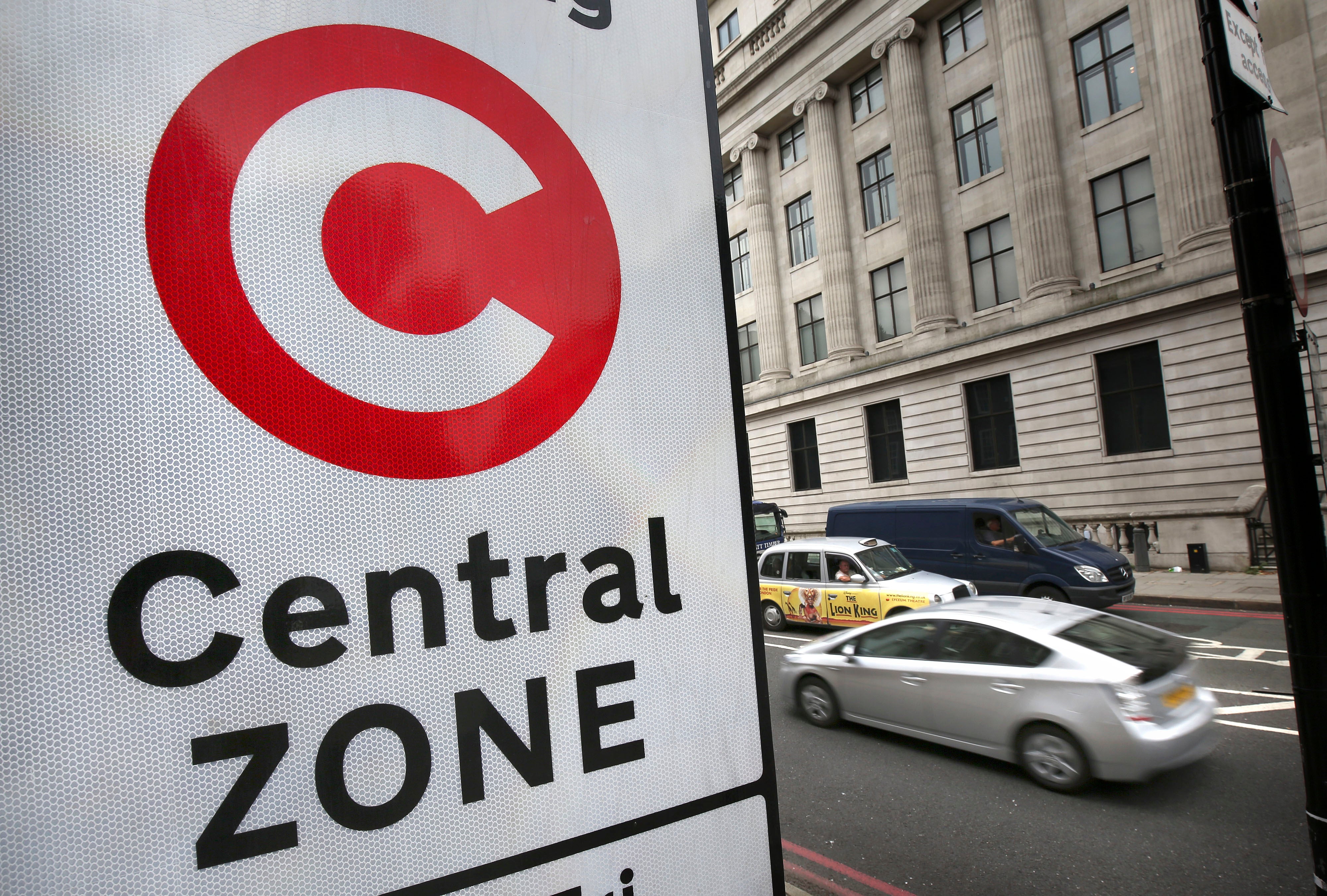 Londoners are charged £15 for driving into the centre of the capital on weekdays (Philip Toscano/PA)