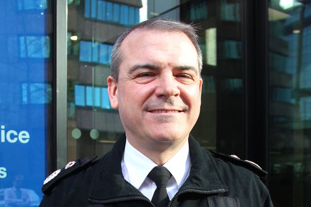Sir David Thompson is stepping down as Chief Constable of West Midlands Police (Richard Vernalls/PA)