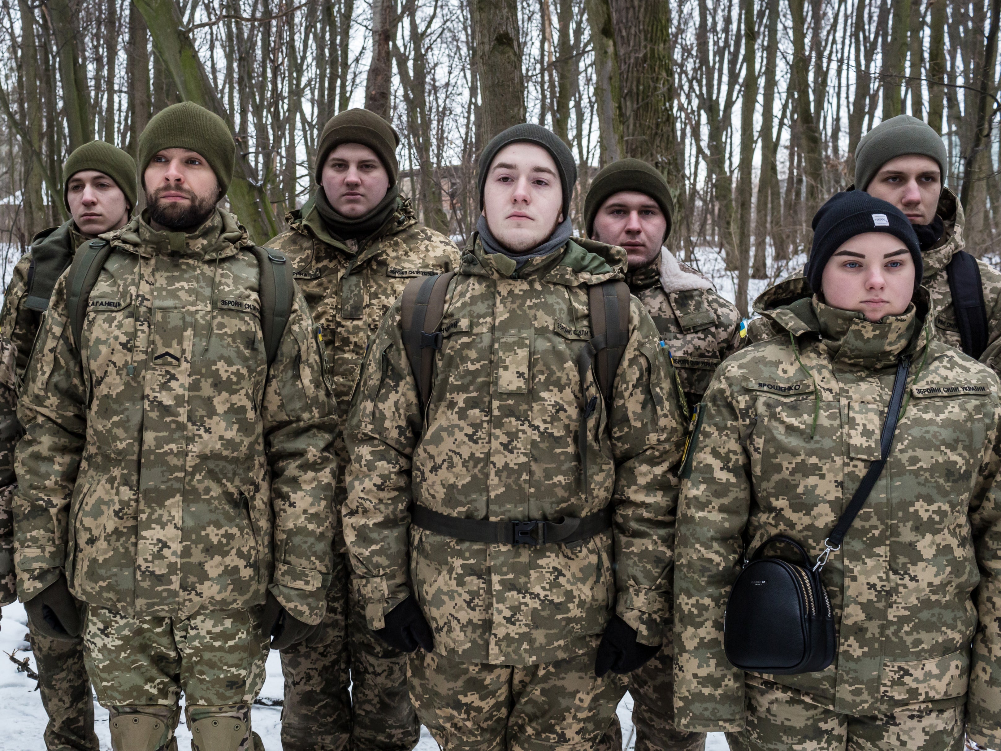 Civilian soldiers take part in military tactics drills, learning how to defend strategic installations