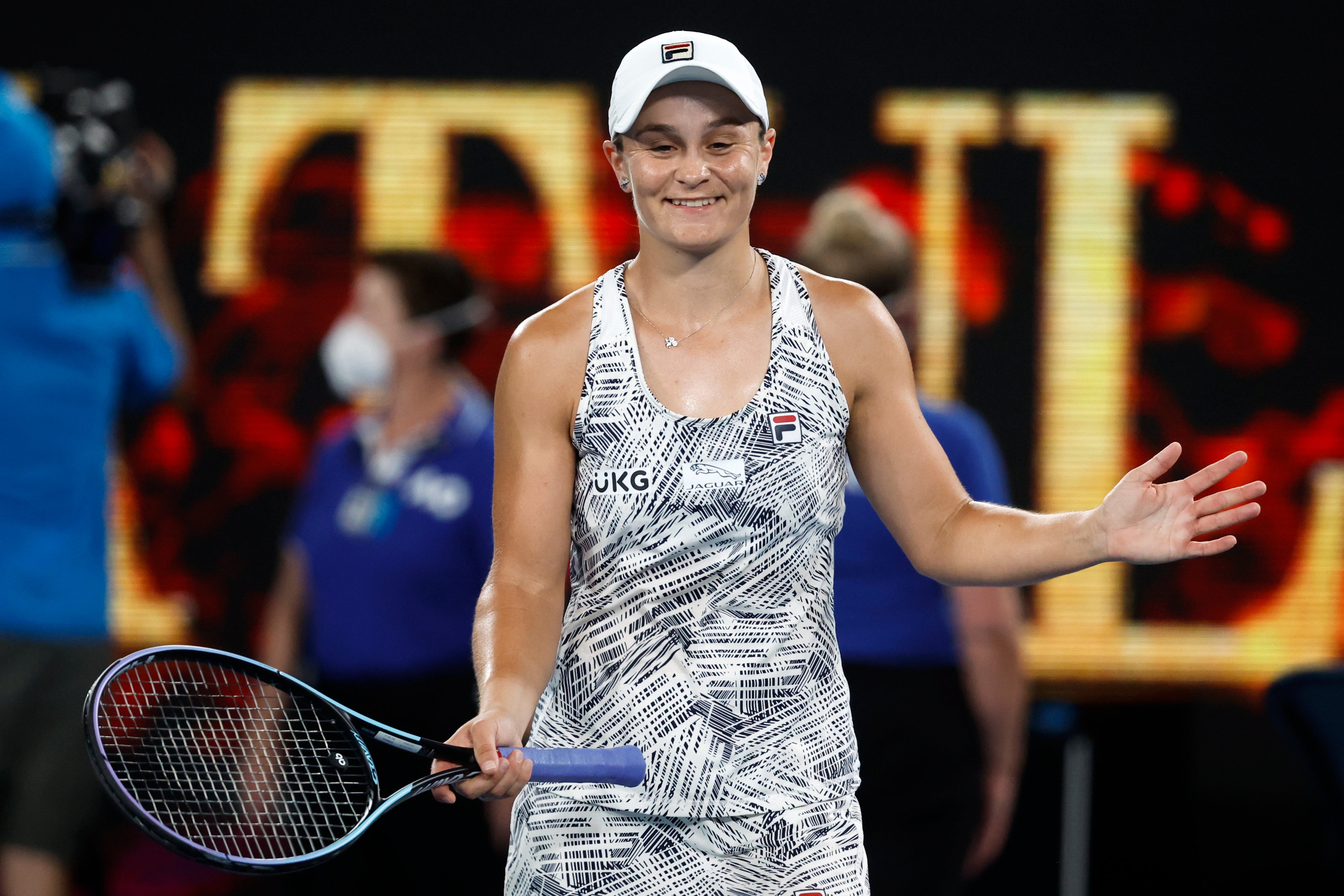 Ashleigh Barty has eased into the Australian Open final (Hamish Blair/AP)