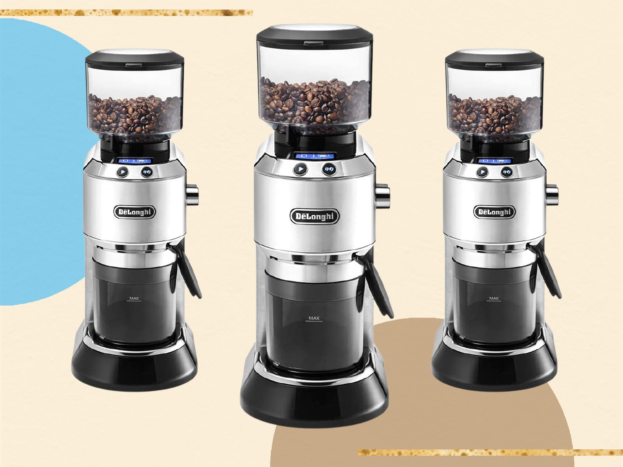 De'Longhi dedica coffee grinder review: Burr blades for fine