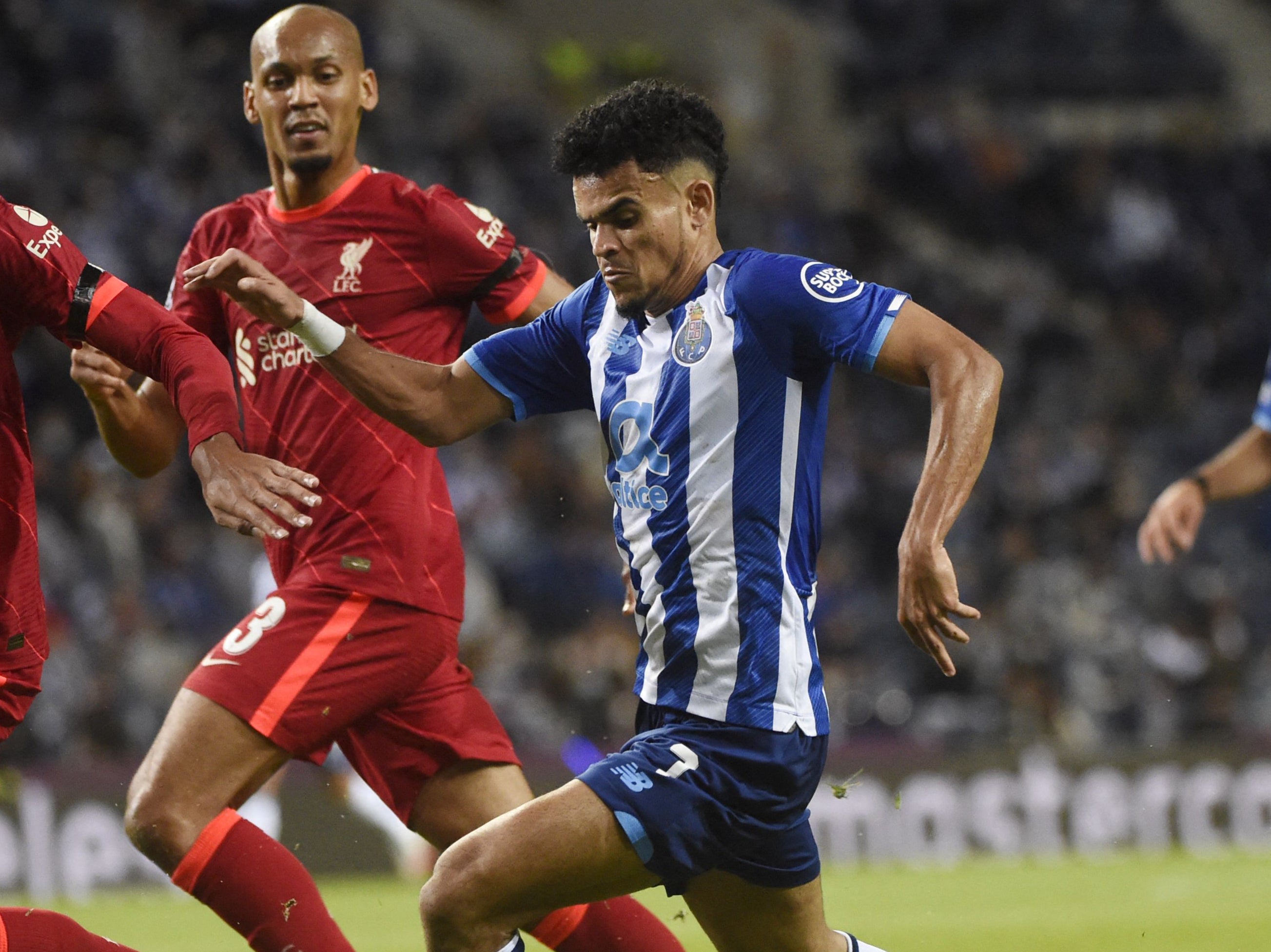 Diaz played for Porto against Liverpool in this season’s Champions League group stages