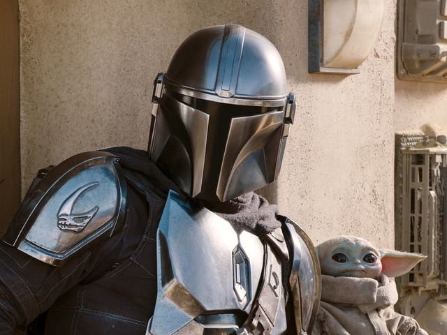 <p>Pedro Pascal as Din Djarin in ‘The Mandalorian'</p>