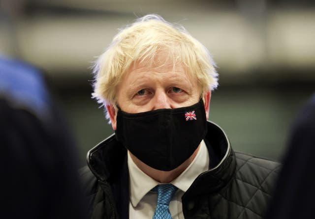 Prime Minister Boris Johnson awaits the Sue Gray report into parties held at Number 10 (Carl Recine/PA)