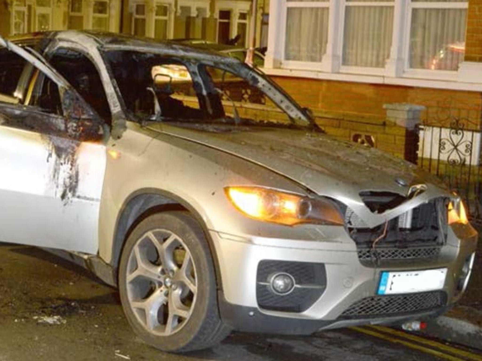 Son torched car down the road from home after he and father killed ‘friend'