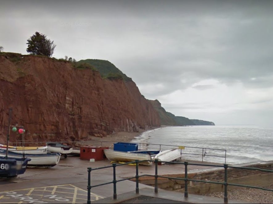 Residents in Sidmouth are facing the threat of coastal erosion