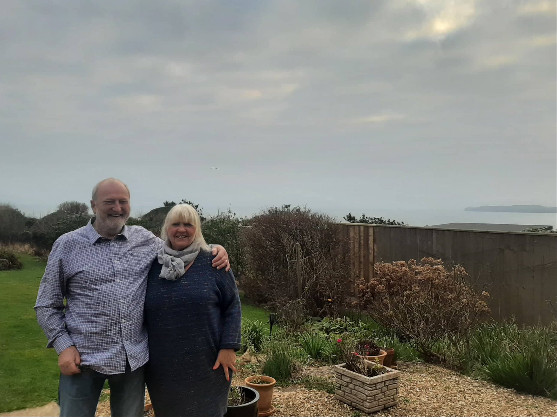 Richard and Maria Dudley’s seaside home in Sidmouth