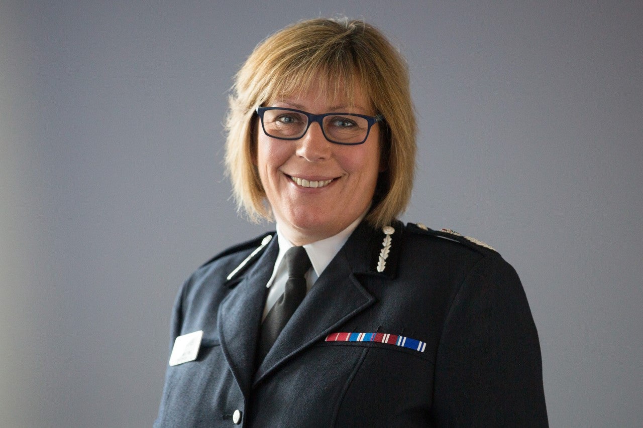 Former chief constable Sue Fish