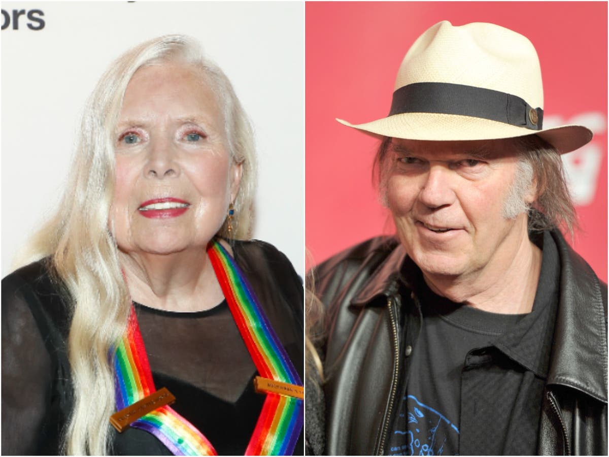 Joni Mitchell tells Spotify to remove her music over ‘lies that are costing people their lives’