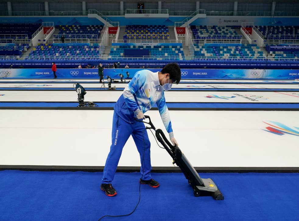 APTOPIX Beijing Olympics Curling