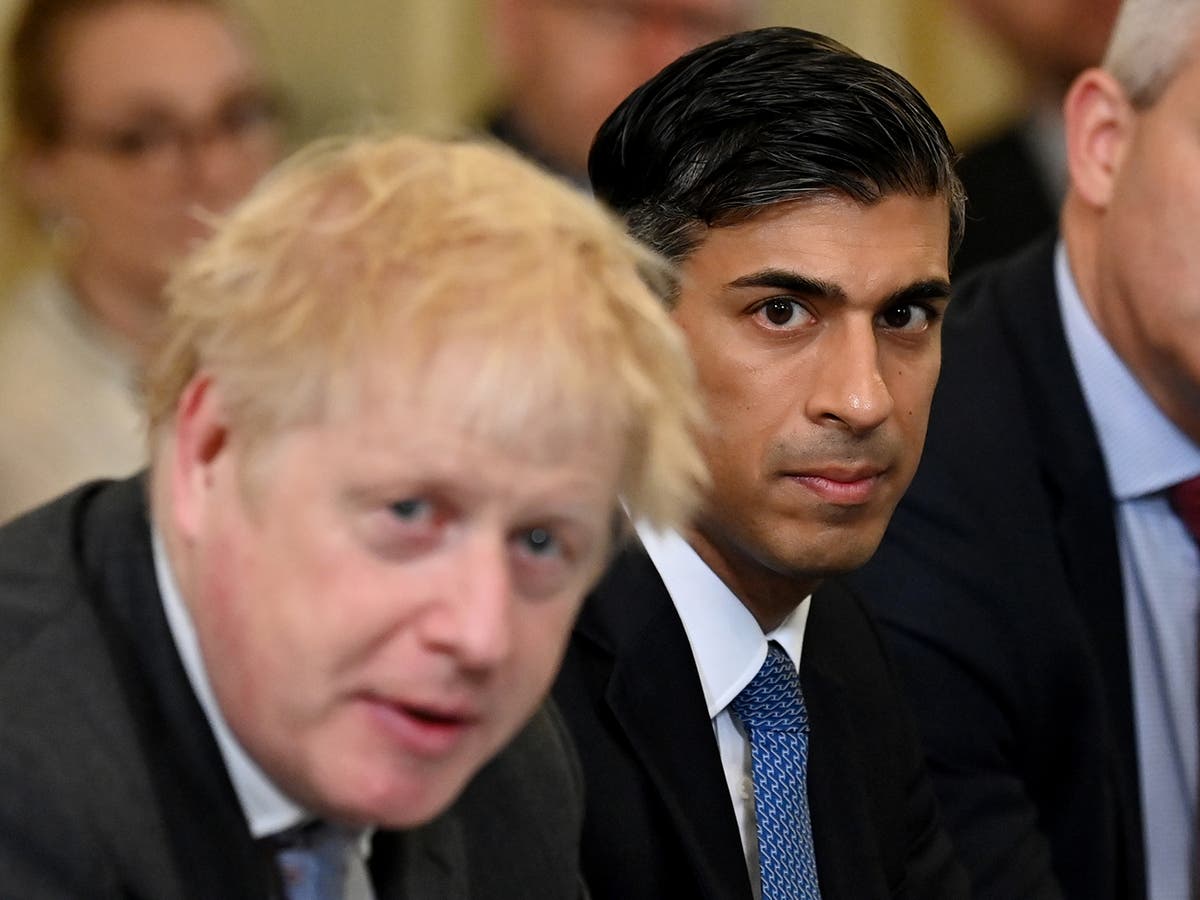 Boris Johnson news – live: Sunak polishes leadership bid as Tory MP says Partygate ‘cover-up’ is unacceptable - The Independent