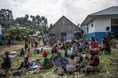 Thousands displaced in Congo's east amid rebel, army clashes