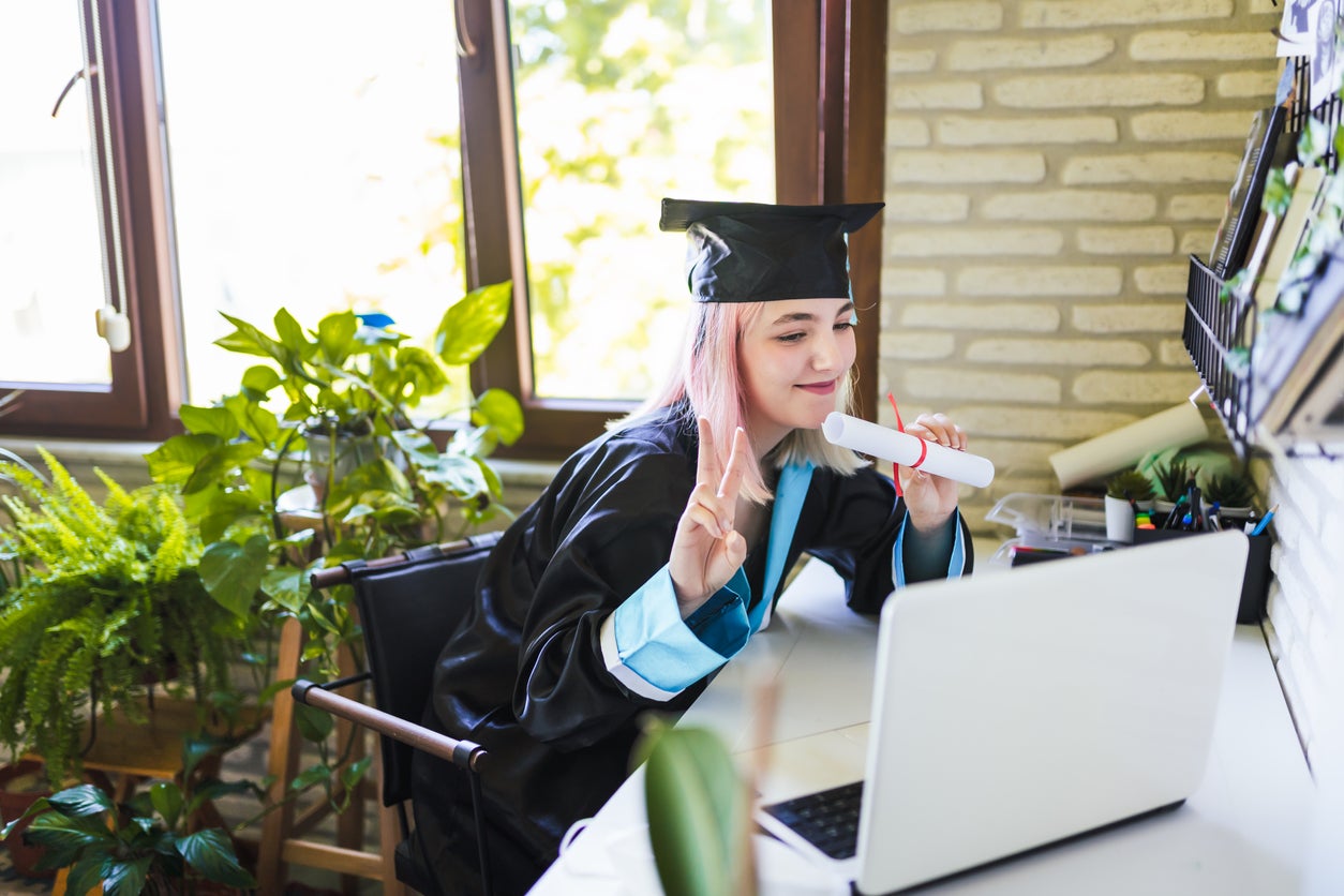 ‘Online graduation and make-shift caps and gowns were never going to replace the collective relief, hope and possibility of the student body being physically together’