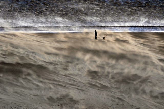 Storm Malik caused gusts of up to 100mph in parts of the UK (Owen Humphreys/PA)