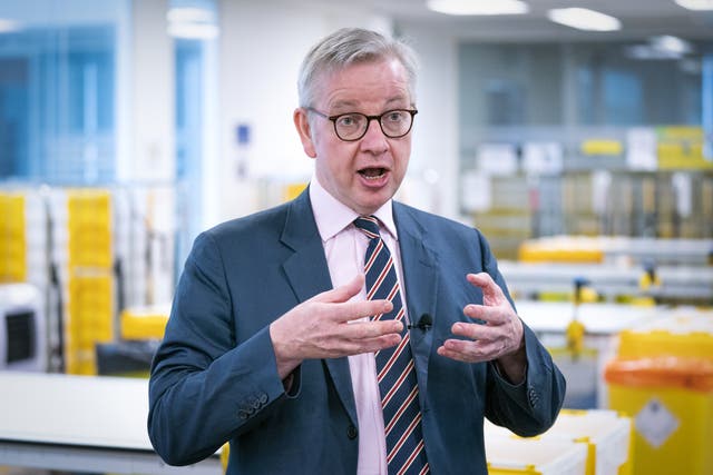<p>Michael Gove, secretary of state for levelling up</p>