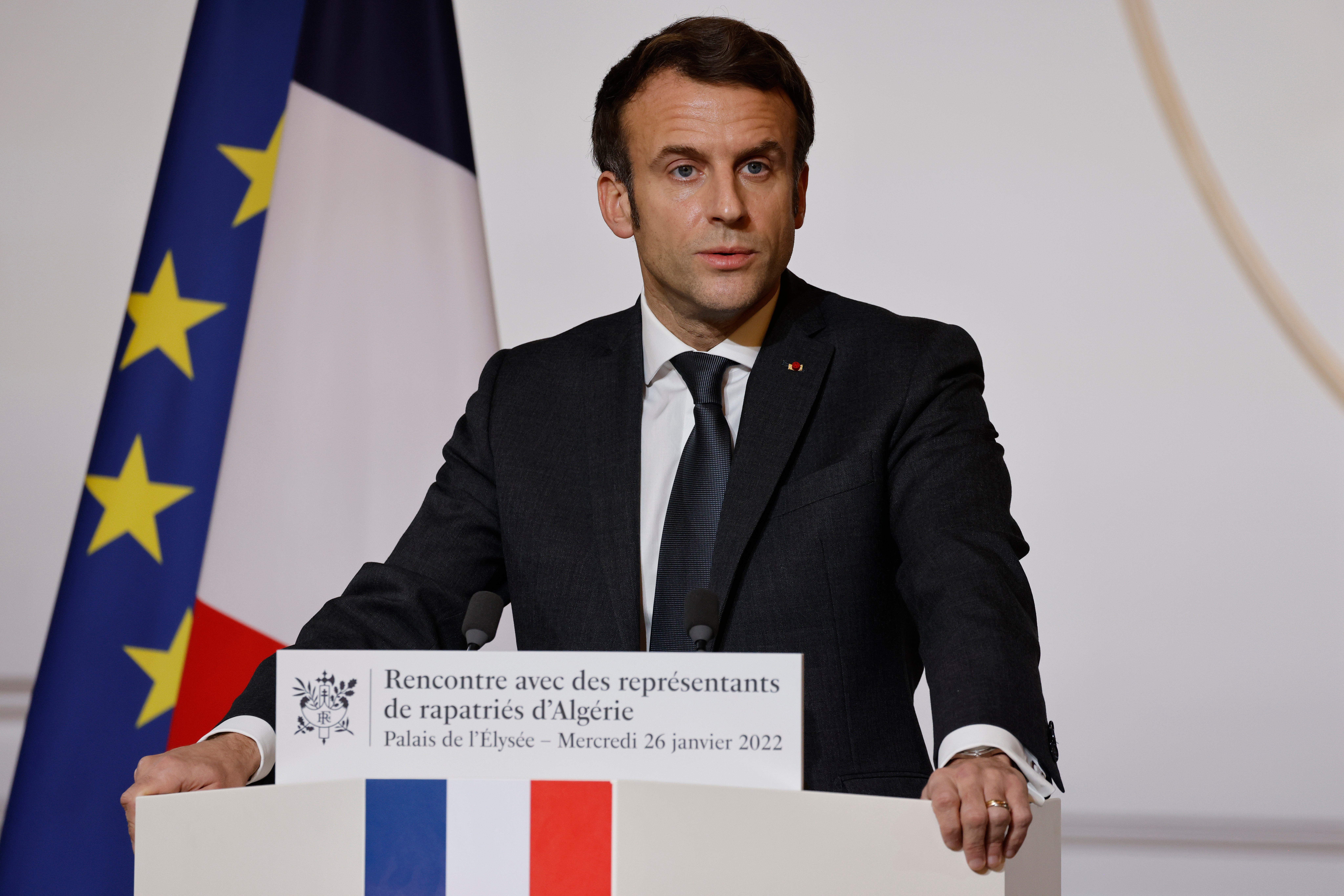 Emmanuel Macron urged the UK to open legal routes to cross the Channel