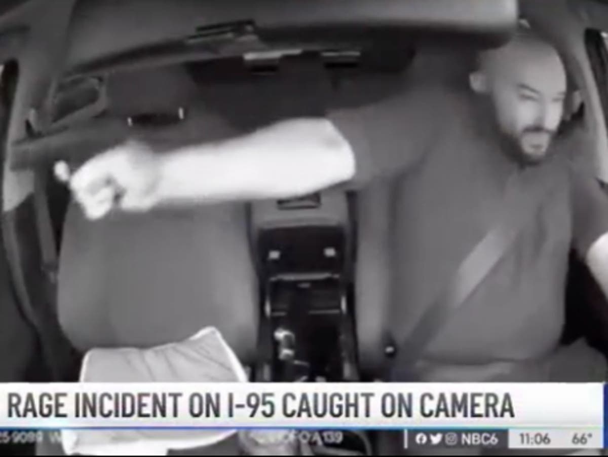 Wild dashboard camera video shows man shooting pistol out window in Miami &lsquo;road rage&rsquo; incident