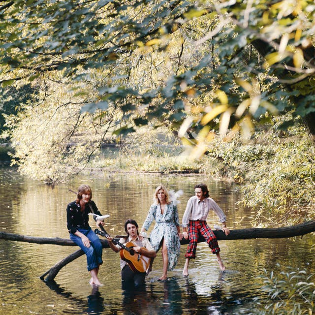 The cover of Wild Life featuring Paul McCartney and Wings (PA)