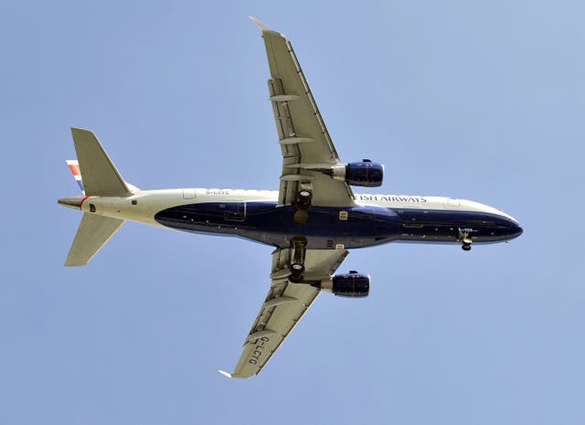 More airline passengers will receive compensation for delayed domestic flights under plans announced by Transport Secretary Grant Shapps (Nick Ansell/PA)