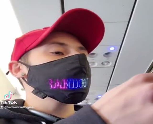 Se le pidió al pasajero de Spirit Airlines que se quitara la máscara 'ofensiva'